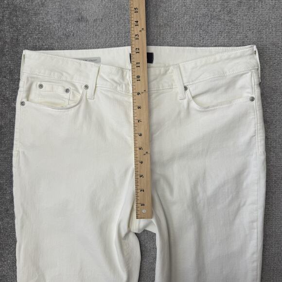 NYDJ Marilyn Straight Jeans Womens 16P Cream Lift Tuck Stretch Denim Petite - Picture 8 of 12